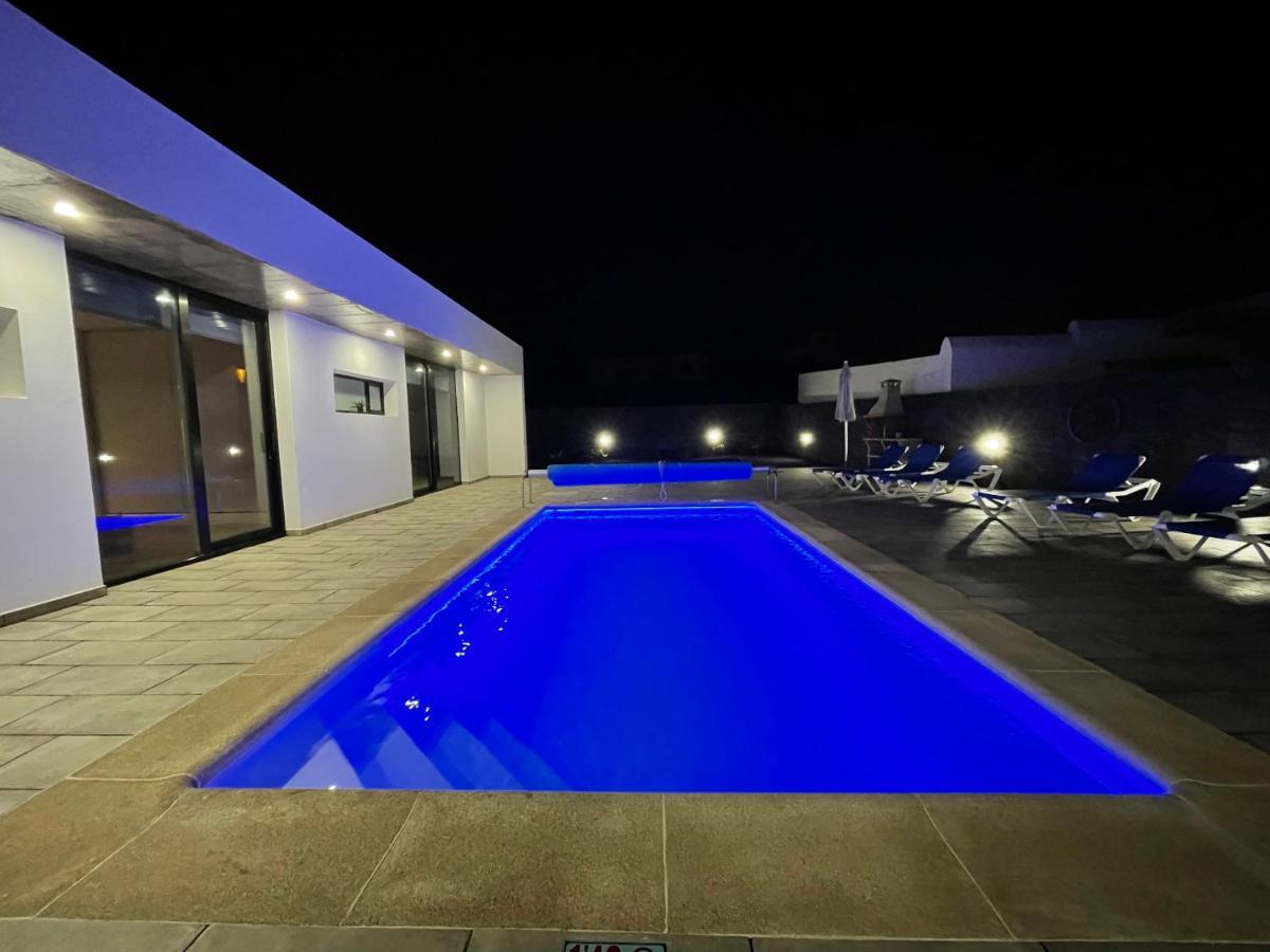 Eslanzarote Eco Villa Tony, Heated Pool, Jacuzzi, Sat Tv, Super Wifi La Costa Exterior foto