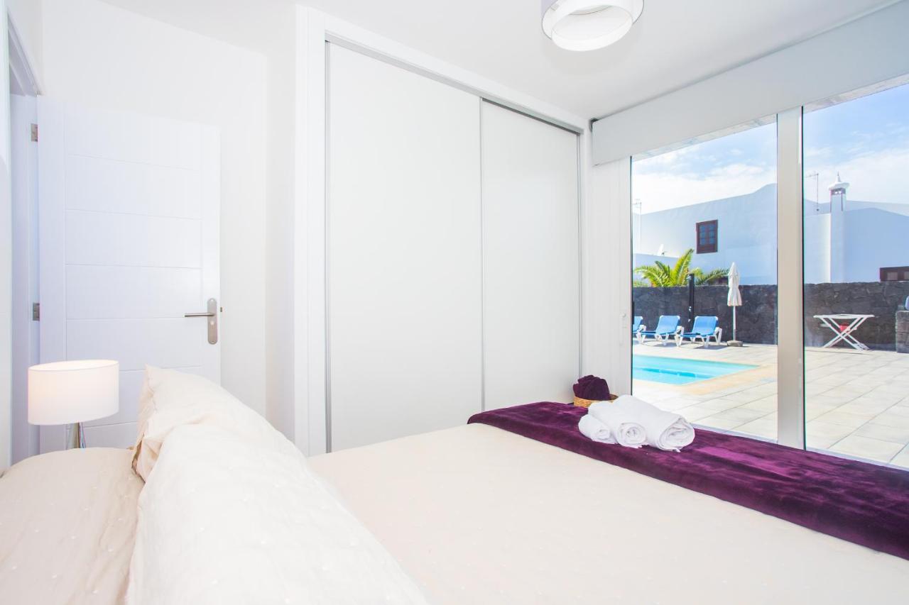 Eslanzarote Eco Villa Tony, Heated Pool, Jacuzzi, Sat Tv, Super Wifi La Costa Exterior foto