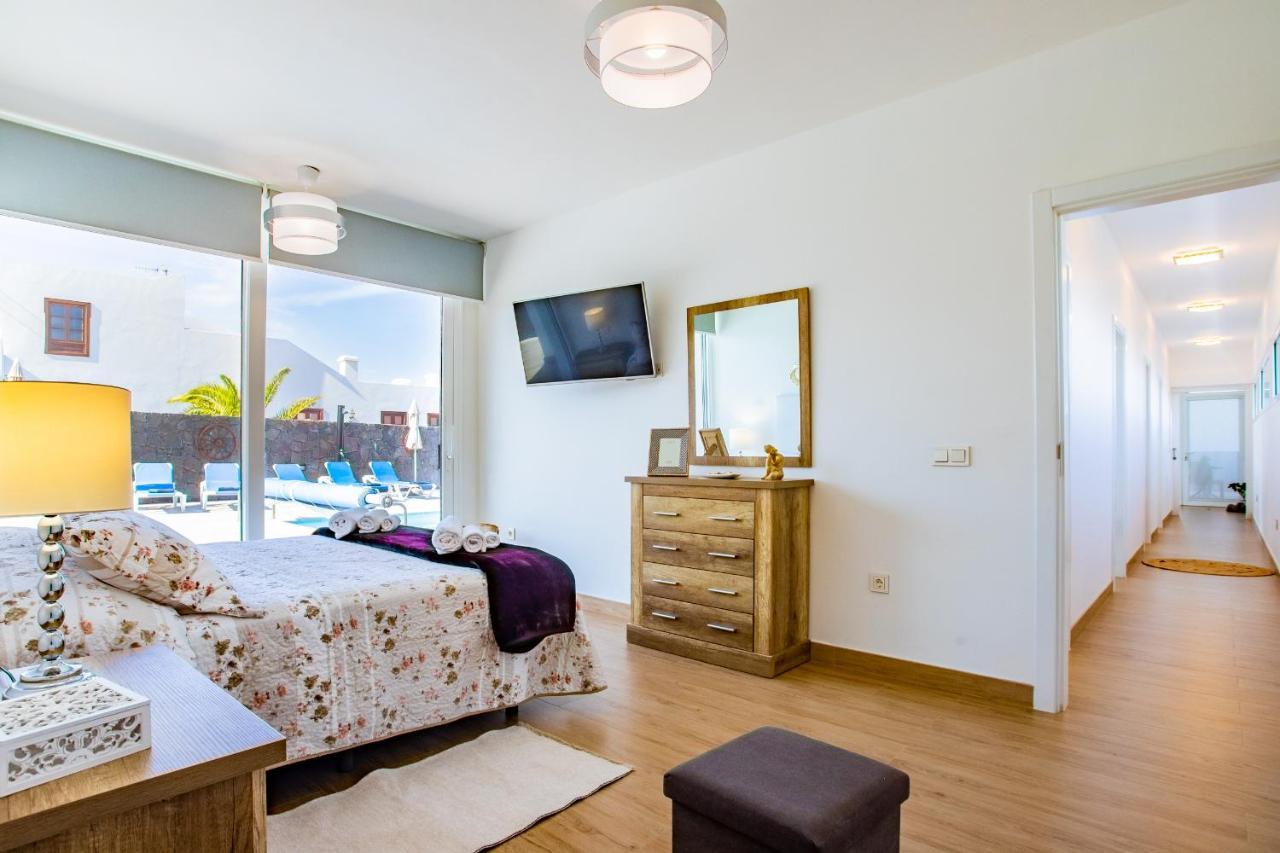Eslanzarote Eco Villa Tony, Heated Pool, Jacuzzi, Sat Tv, Super Wifi La Costa Exterior foto