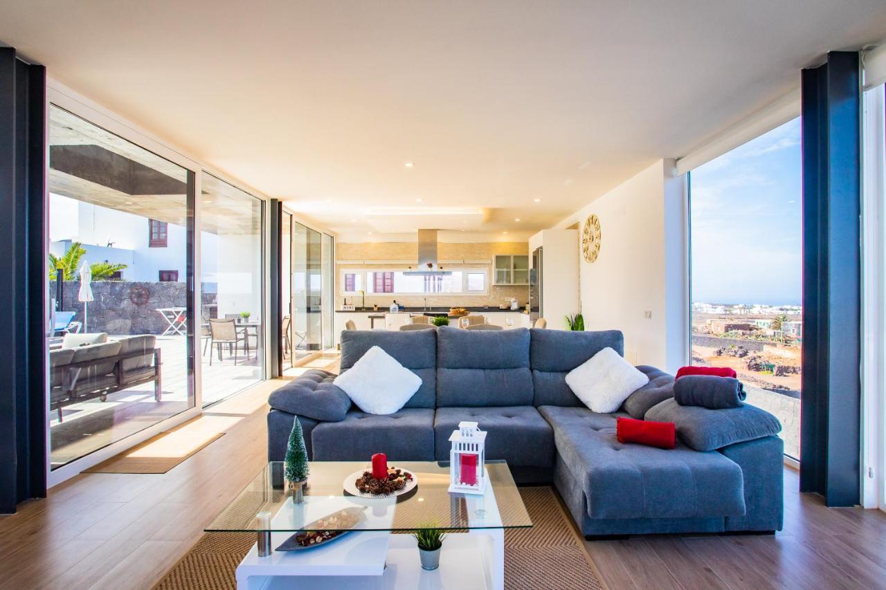 Eslanzarote Eco Villa Tony, Heated Pool, Jacuzzi, Sat Tv, Super Wifi La Costa Exterior foto