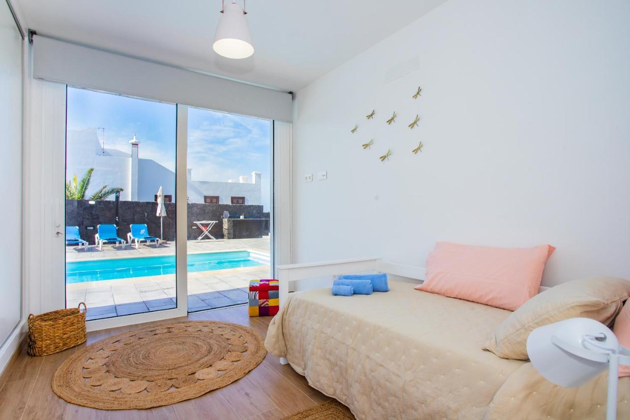 Eslanzarote Eco Villa Tony, Heated Pool, Jacuzzi, Sat Tv, Super Wifi La Costa Exterior foto