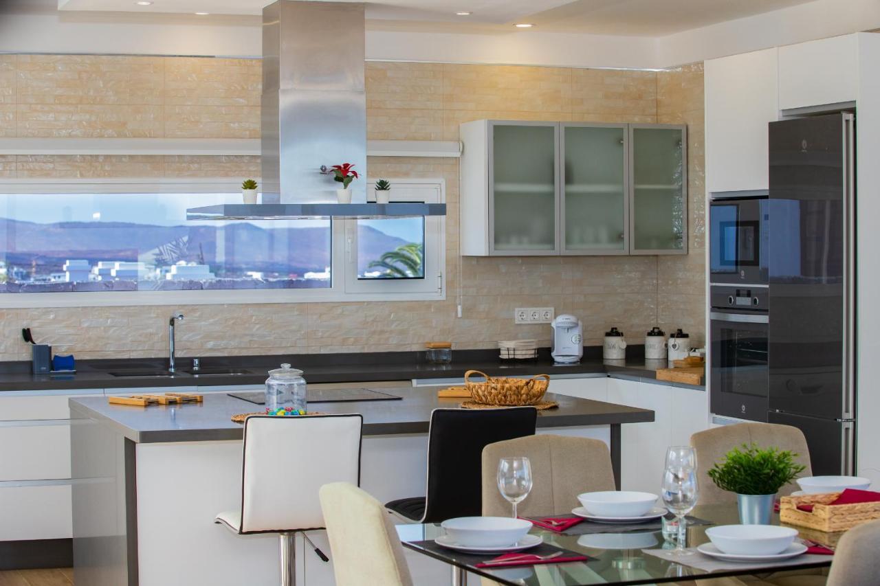 Eslanzarote Eco Villa Tony, Heated Pool, Jacuzzi, Sat Tv, Super Wifi La Costa Exterior foto