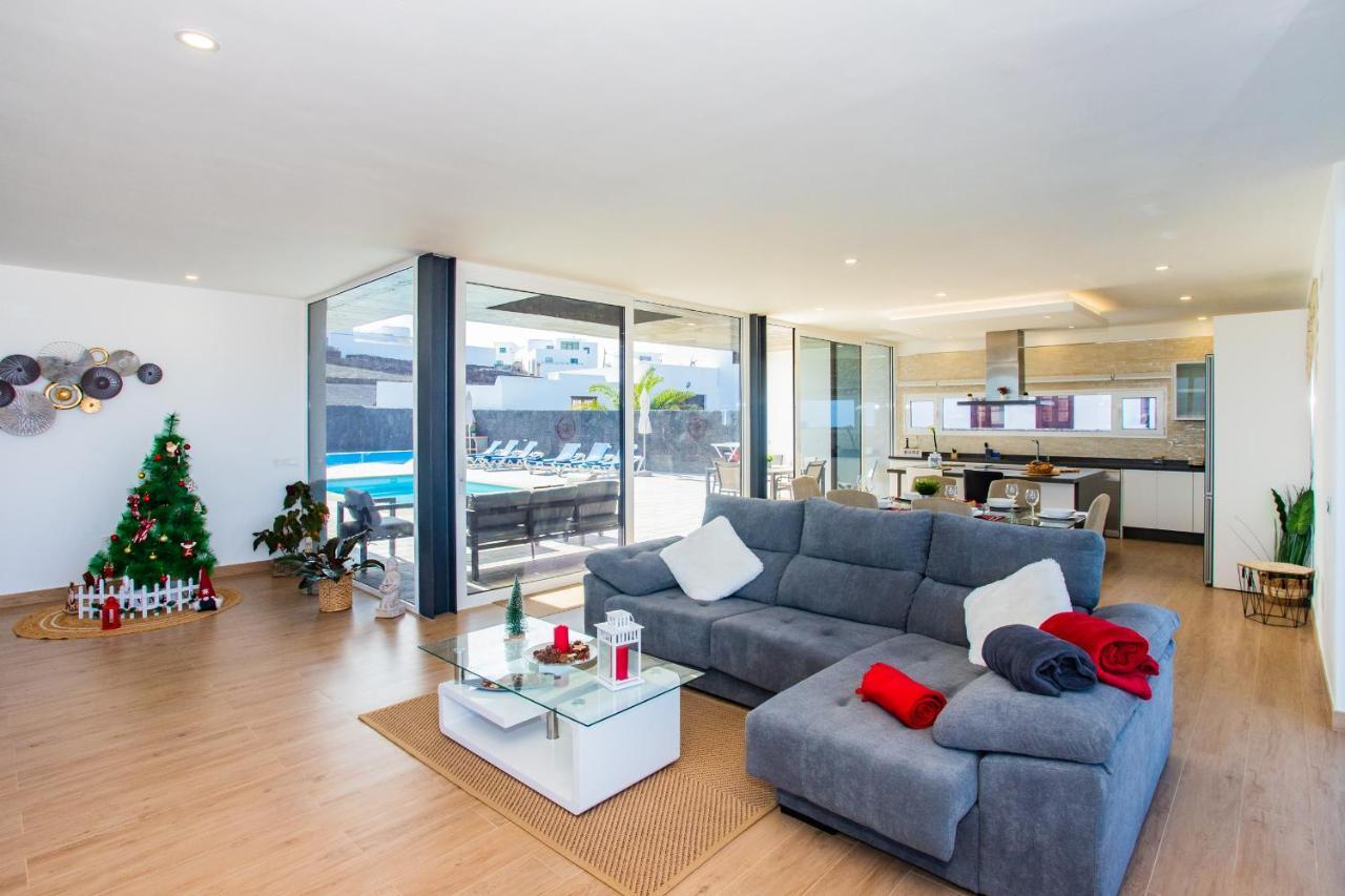 Eslanzarote Eco Villa Tony, Heated Pool, Jacuzzi, Sat Tv, Super Wifi La Costa Exterior foto