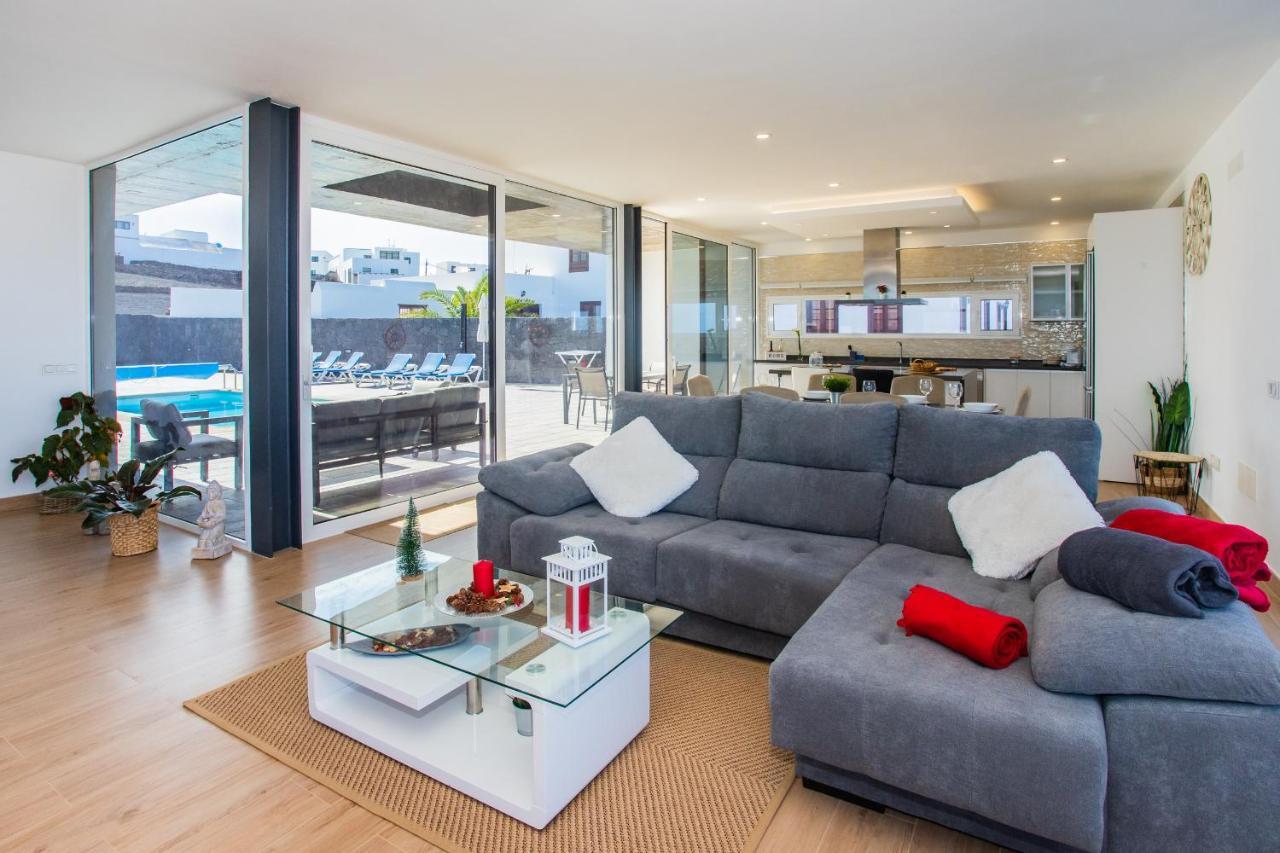 Eslanzarote Eco Villa Tony, Heated Pool, Jacuzzi, Sat Tv, Super Wifi La Costa Exterior foto