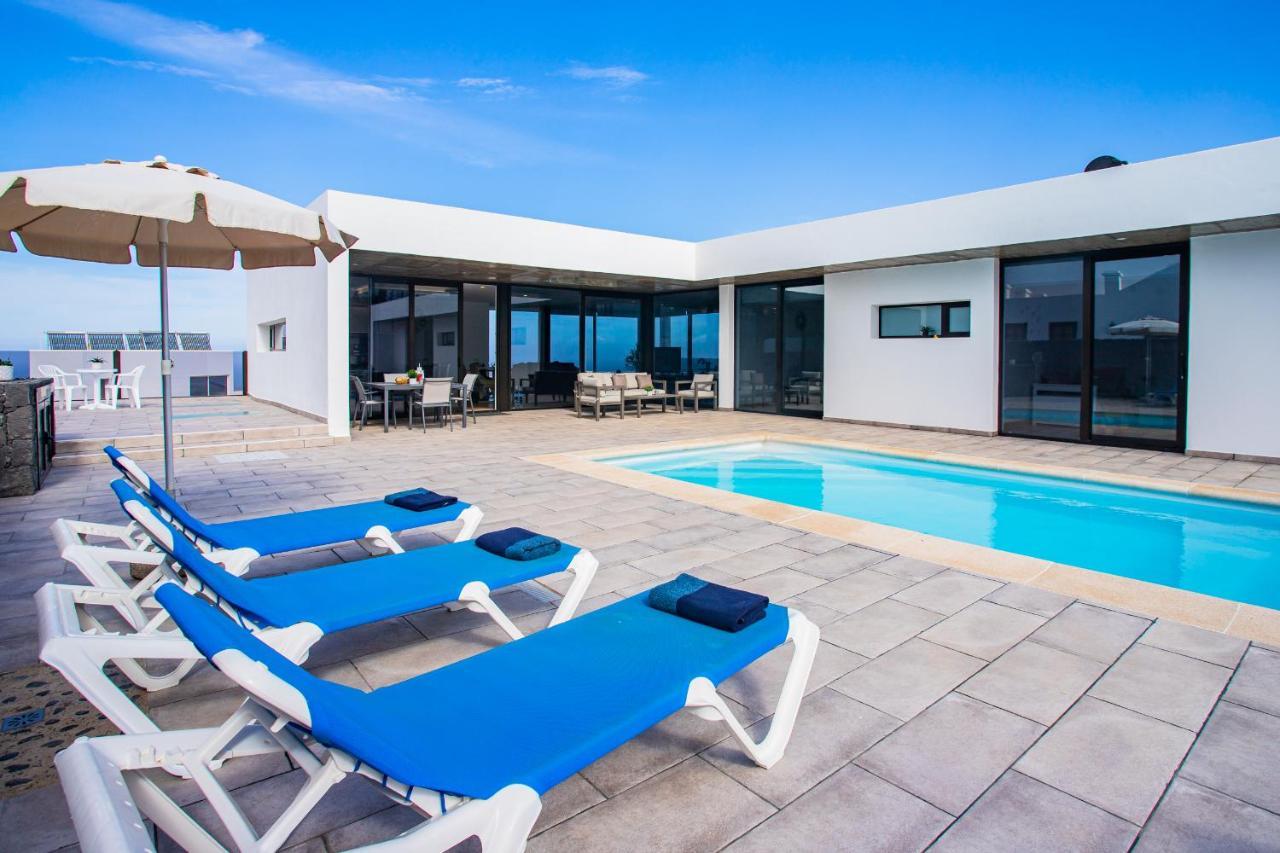 Eslanzarote Eco Villa Tony, Heated Pool, Jacuzzi, Sat Tv, Super Wifi La Costa Exterior foto