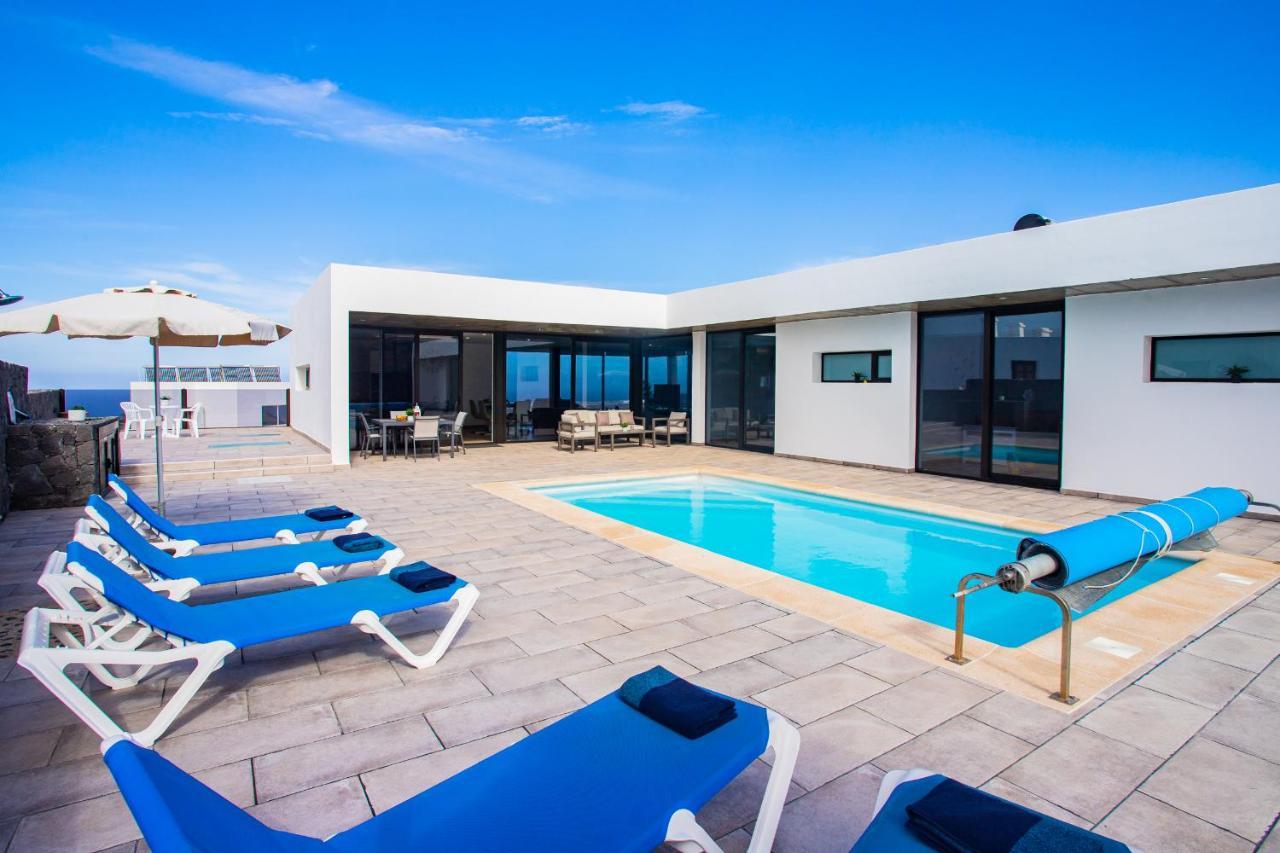 Eslanzarote Eco Villa Tony, Heated Pool, Jacuzzi, Sat Tv, Super Wifi La Costa Exterior foto
